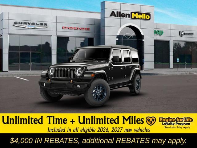 2026 Jeep Wrangler 4-Door 85th Anniversary Edition for sale in Nashua, NH