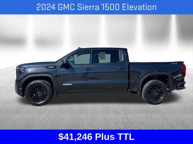 2024 GMC Sierra 1500 4WD Crew Cab Short Box Elevation with 3VL