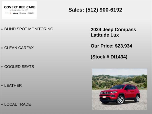 2024 Jeep Compass Latitude Lux FWD