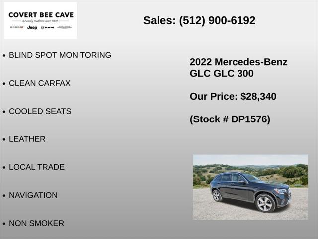 2022 Mercedes-Benz GLC 4MATIC SUV