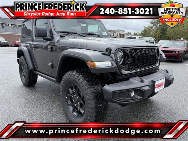 2026 Jeep Wrangler 2-Door Willys 4x4 for sale in Prince Frederick, MD