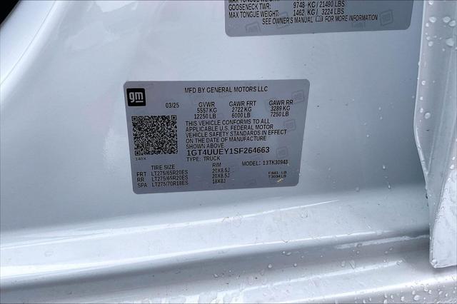 2025 GMC Sierra 3500HD 4WD Crew Cab Long Bed SLT