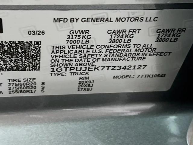2026 GMC Sierra 1500 Crew Cab, Short Bed, Elevation, 4WD