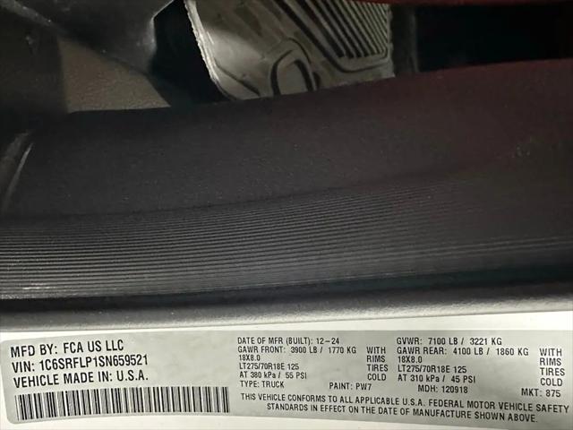 2025 Ram 1500 Rebel Crew Cab 4x4 5'7" Box