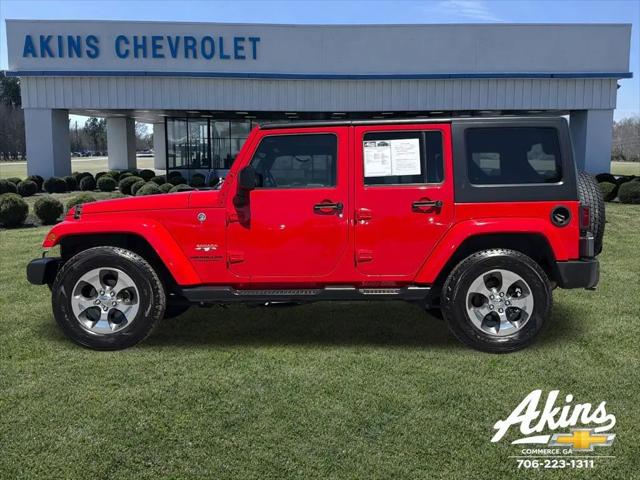 2017 Jeep Wrangler Unlimited Sahara 4x4 for sale in Commerce, GA