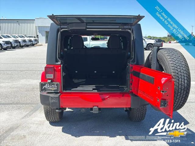 2017 Jeep Wrangler Unlimited Sahara 4x4