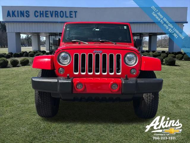 2017 Jeep Wrangler Unlimited Sahara 4x4