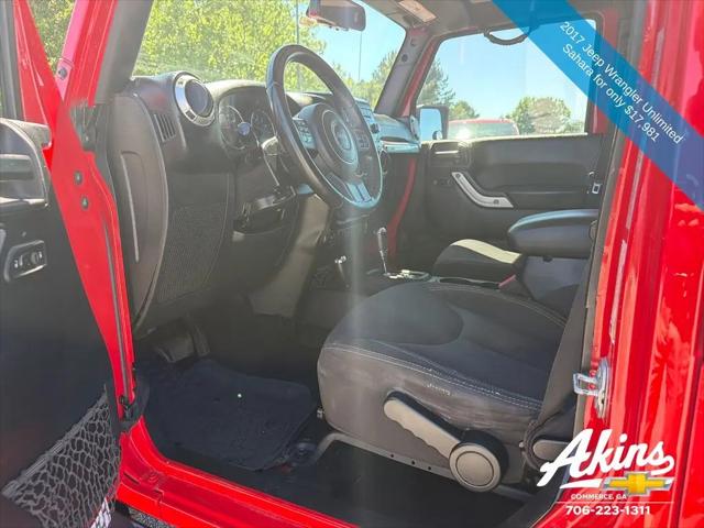 2017 Jeep Wrangler Unlimited Sahara 4x4