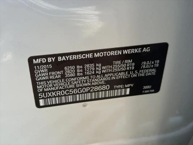 2016 BMW X5 xDrive35i