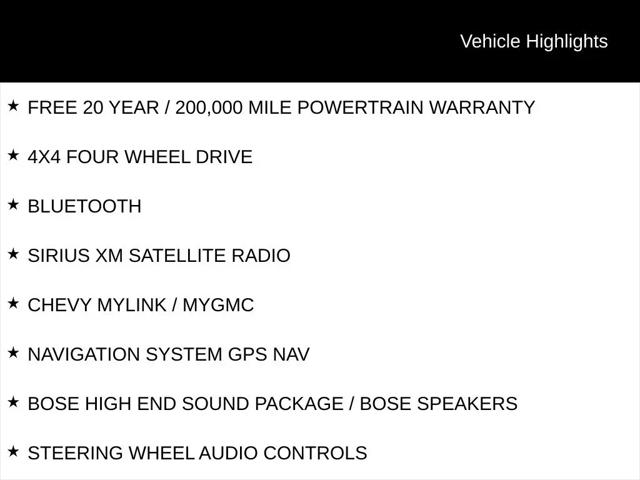 2026 Chevrolet Tahoe 4WD High Country