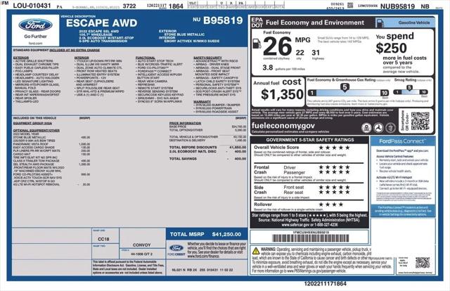 2022 Ford Escape SEL