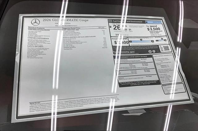 2026 Mercedes-Benz GLC 4MATIC Coupe