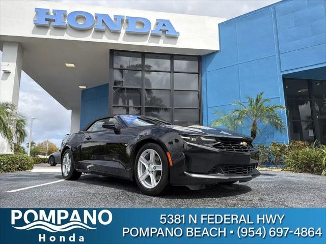 2023 Chevrolet Camaro RWD Convertible 1LT for sale in Pompano Beach, FL