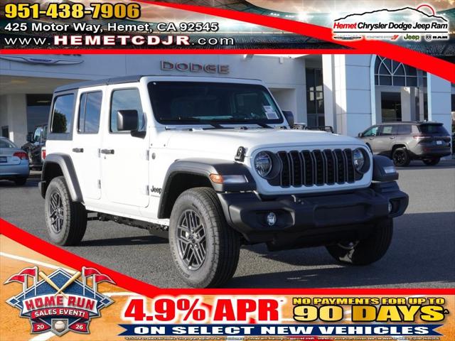 2026 Jeep Wrangler WRANGLER 4-DOOR SPORT
