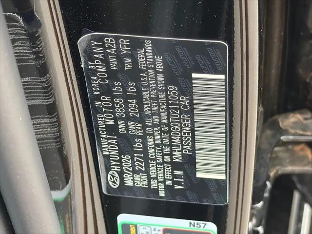 2026 Hyundai Elantra SEL Sport