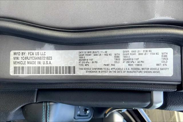 2022 Jeep Grand Cherokee Trailhawk 4x4