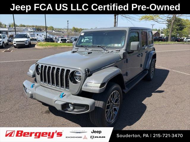 2022 Jeep Wrangler 4xe Unlimited High Altitude 4x4 2022 Jeep Wrangler 4xe Unlimited High Altitude 4x4