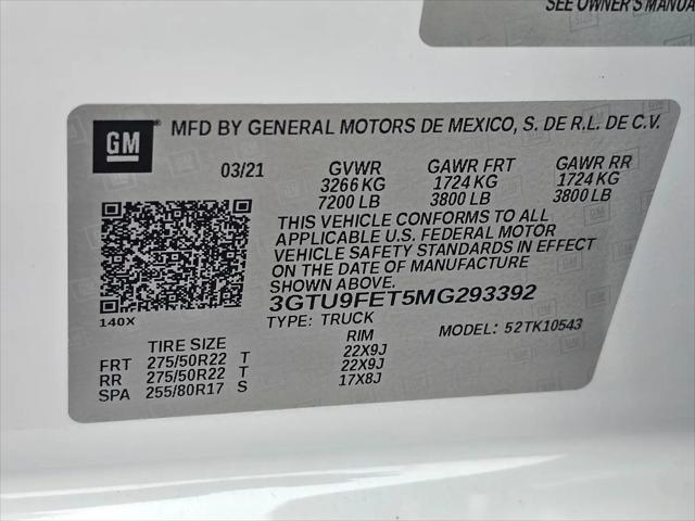 2021 GMC Sierra 1500 4WD Crew Cab Short Box Denali