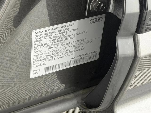 2026 Audi Q7 Premium 45 TFSI quattro tiptronic