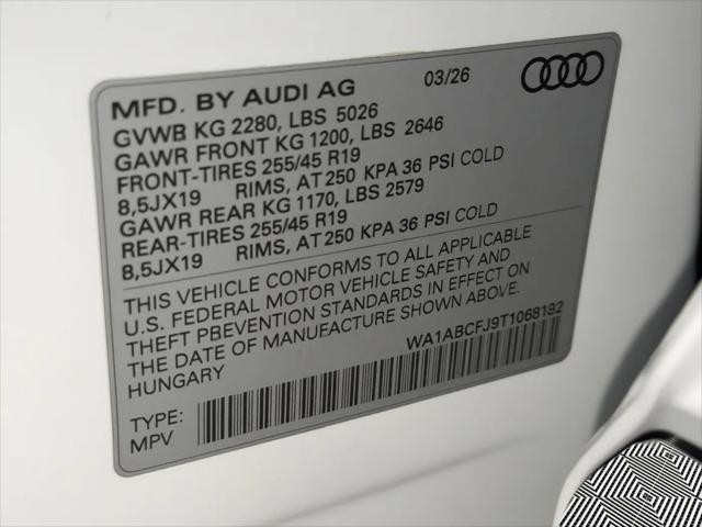 2026 Audi Q3 TFSI quattro S tronic