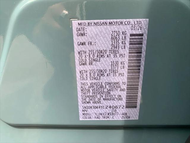 2026 Nissan Pathfinder Platinum