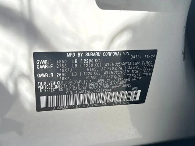 2025 Subaru Outback Onyx Edition