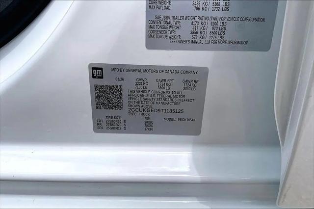 2026 Chevrolet Silverado 1500 4WD Crew Cab Short Bed LTZ