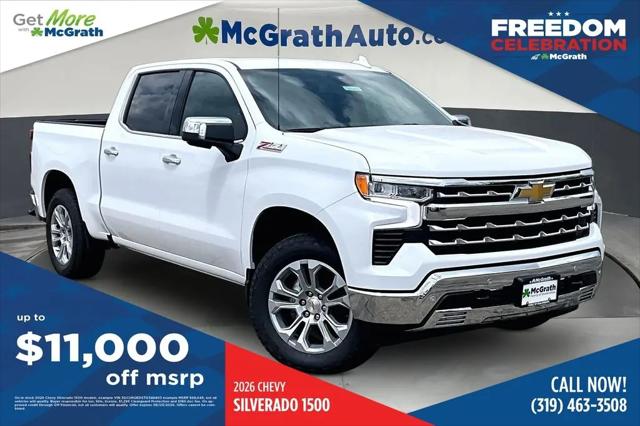 2026 Chevrolet Silverado 1500 4WD Crew Cab Short Bed LTZ for sale in Dubuque, IA