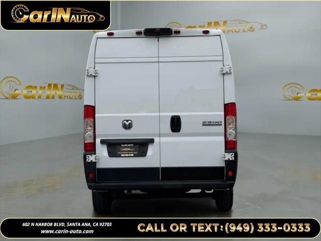 2025 Ram ProMaster 2500 Cargo Van Tradesman High Roof 159" WB w/Pass Seat