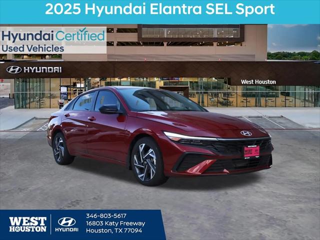 2025 Hyundai Elantra SEL Sport for sale in Houston, TX