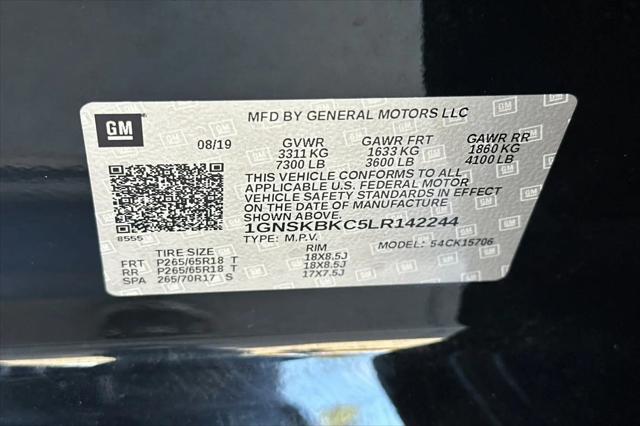 2020 Chevrolet Tahoe 4WD LT