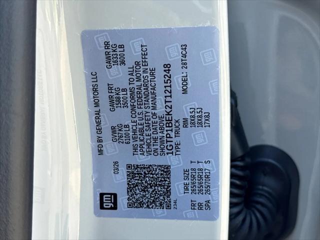 2026 GMC Canyon Elevation, RWD