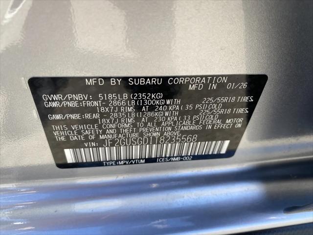 2026 Subaru Crosstrek Sport