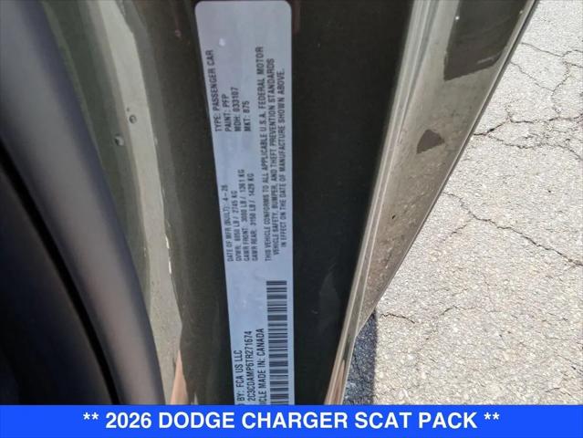 2026 Dodge Charger Scat Pack 2-Door AWD