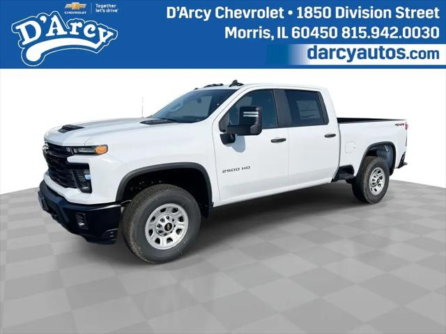 2026 Chevrolet Silverado 2500HD Crew Cab, Standard Bed, WT, 4WD for sale in Morris, IL