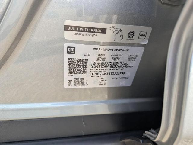 2026 Chevrolet Traverse AWD LT