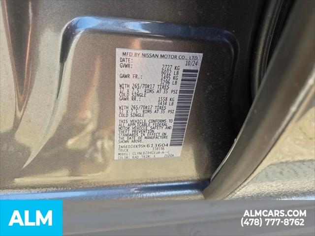 2025 Nissan Frontier Crew Cab PRO-4X 4x4