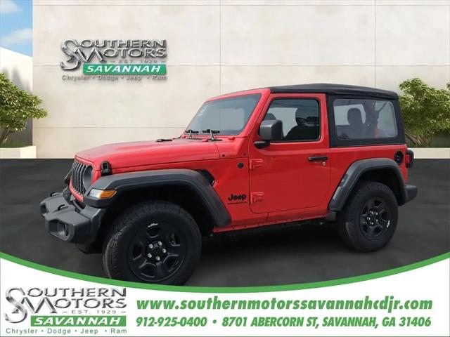 2025 Jeep Wrangler 2-Door Sport 4x4 for sale in Savannah, GA