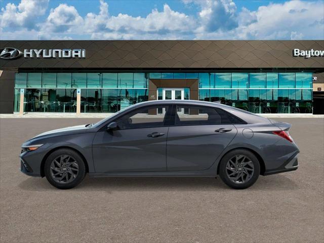 2026 Hyundai Elantra Hybrid Blue