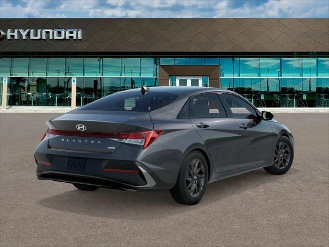 2026 Hyundai Elantra Hybrid Blue