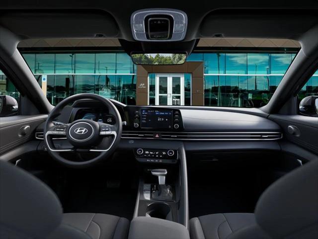 2026 Hyundai Elantra Hybrid Blue