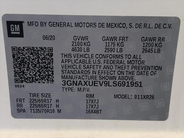 2020 Chevrolet Equinox AWD LT 1.5L Turbo