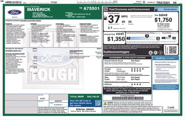 2026 Ford Maverick XLT