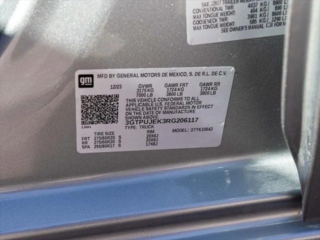2024 GMC Sierra 1500 4WD Crew Cab Short Box Elevation with 3VL