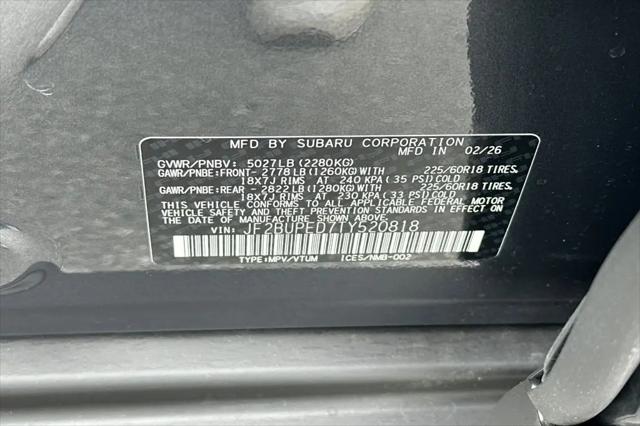 2026 Subaru Outback Touring