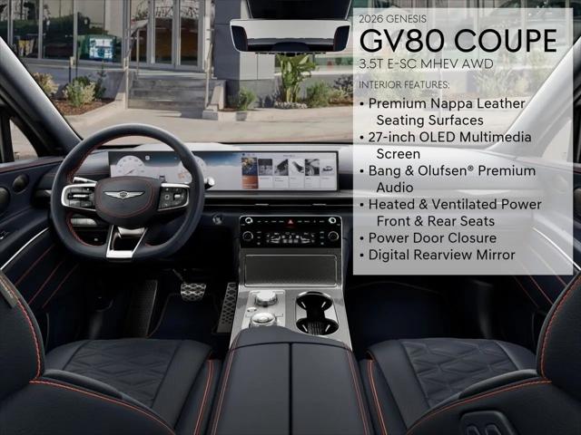 2026 Genesis GV80 3.5T E-SC MHEV AWD