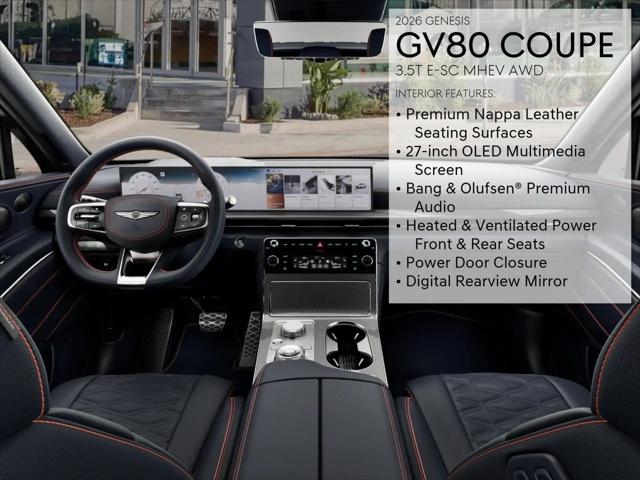 2026 Genesis GV80 3.5T E-SC MHEV AWD