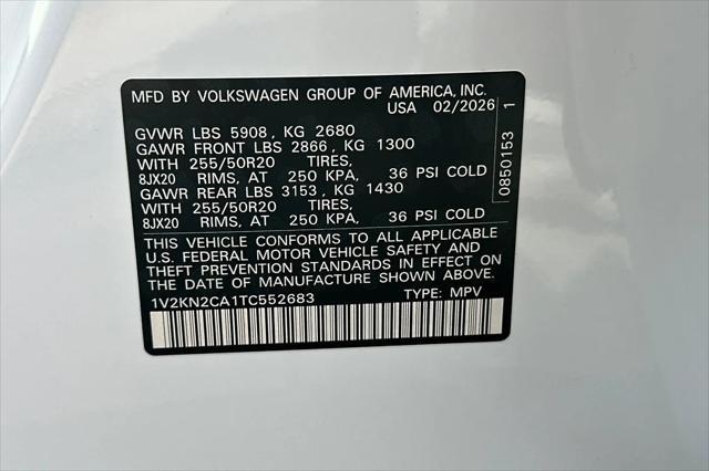 2026 Volkswagen Atlas SE with Technology