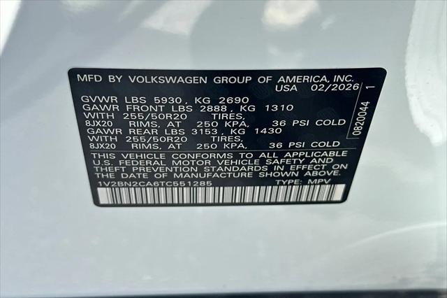 2026 Volkswagen Atlas SEL