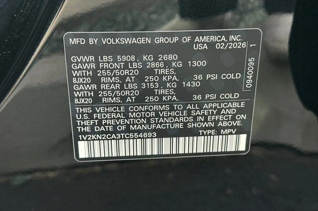2026 Volkswagen Atlas SE with Technology